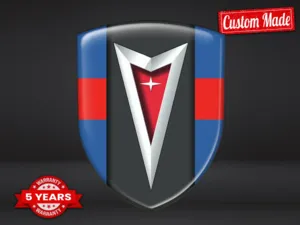 Pontiac Adesivi Logo Stampati Corsa Pregiati Regolabili